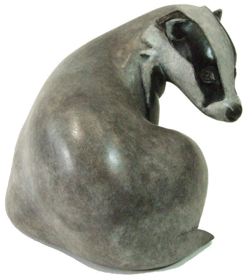 `Persecuted` Badger maquette (Small Bronze statuettes) - Image 2