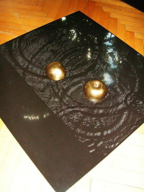 Still Life (With Apples and Black Granite sculpture) - Image 5