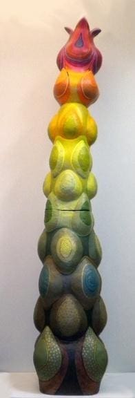 Flower (Coloured Floral Focal Point sculpture)