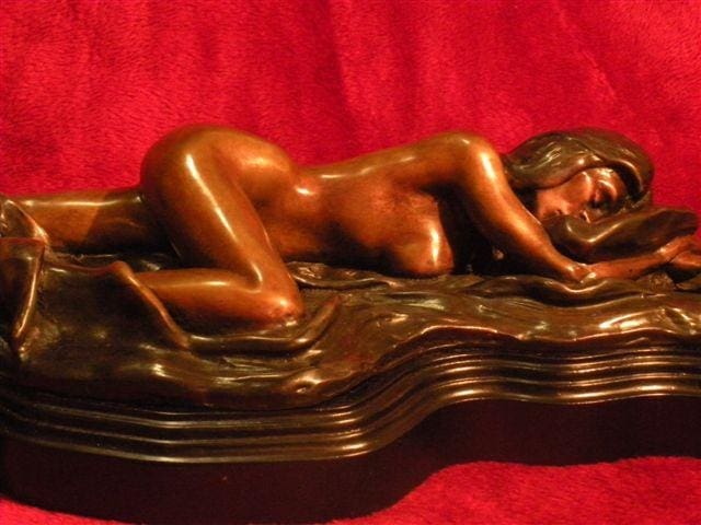 Bela Nude (Small Beautiful Naked Woman sculpture)