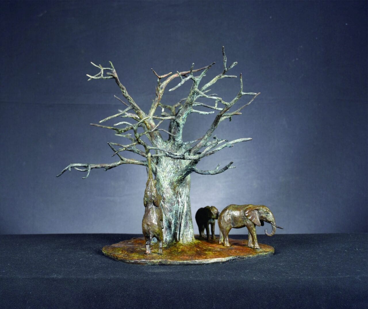 Natures Giants (Elephants and Baobab Tree Statue) - Image 2