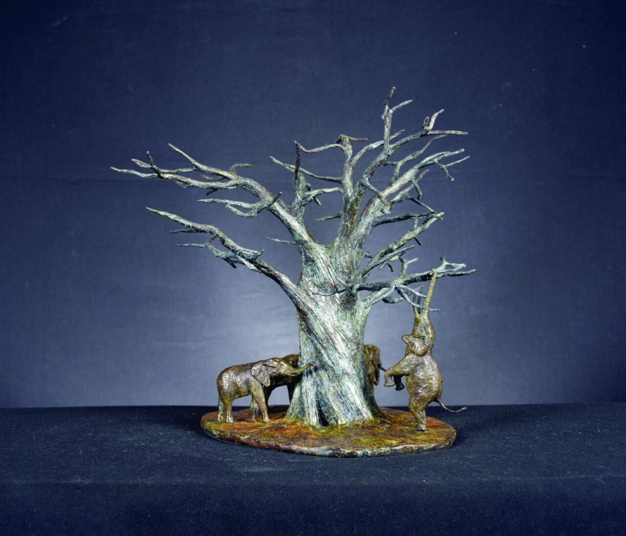 Natures Giants (Elephants and Baobab Tree Statue) - Image 3