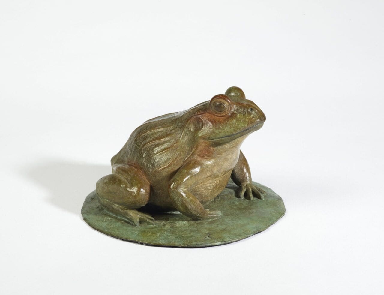 Bull Frog, Pyxicephalus edulis (Bronze Frog statuettes)