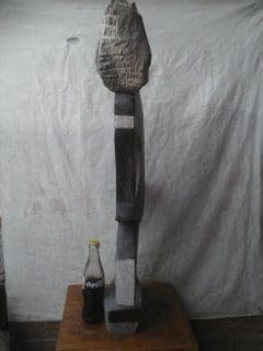 Super Model (Carved Stone Mannequin sculpture) - Image 4