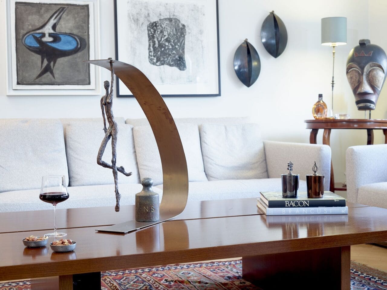 Rhythm and Space 5 (Suspended Abstract Man statue) - Image 4