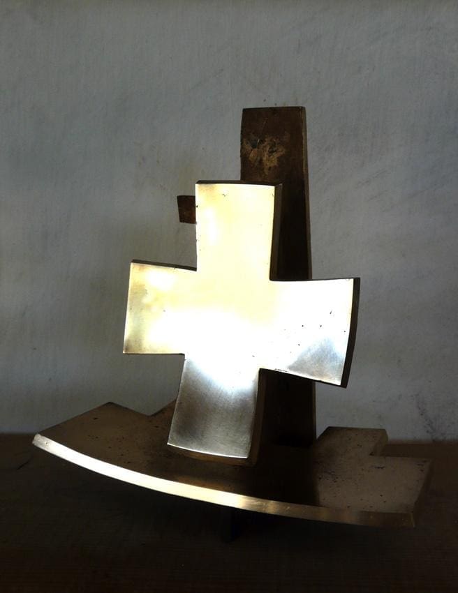 2nd Order of Cross (Small Contemporary Indoor statue)