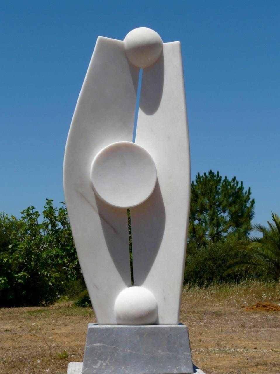 Transit of Venus (Abstract Modern Scientific statue)