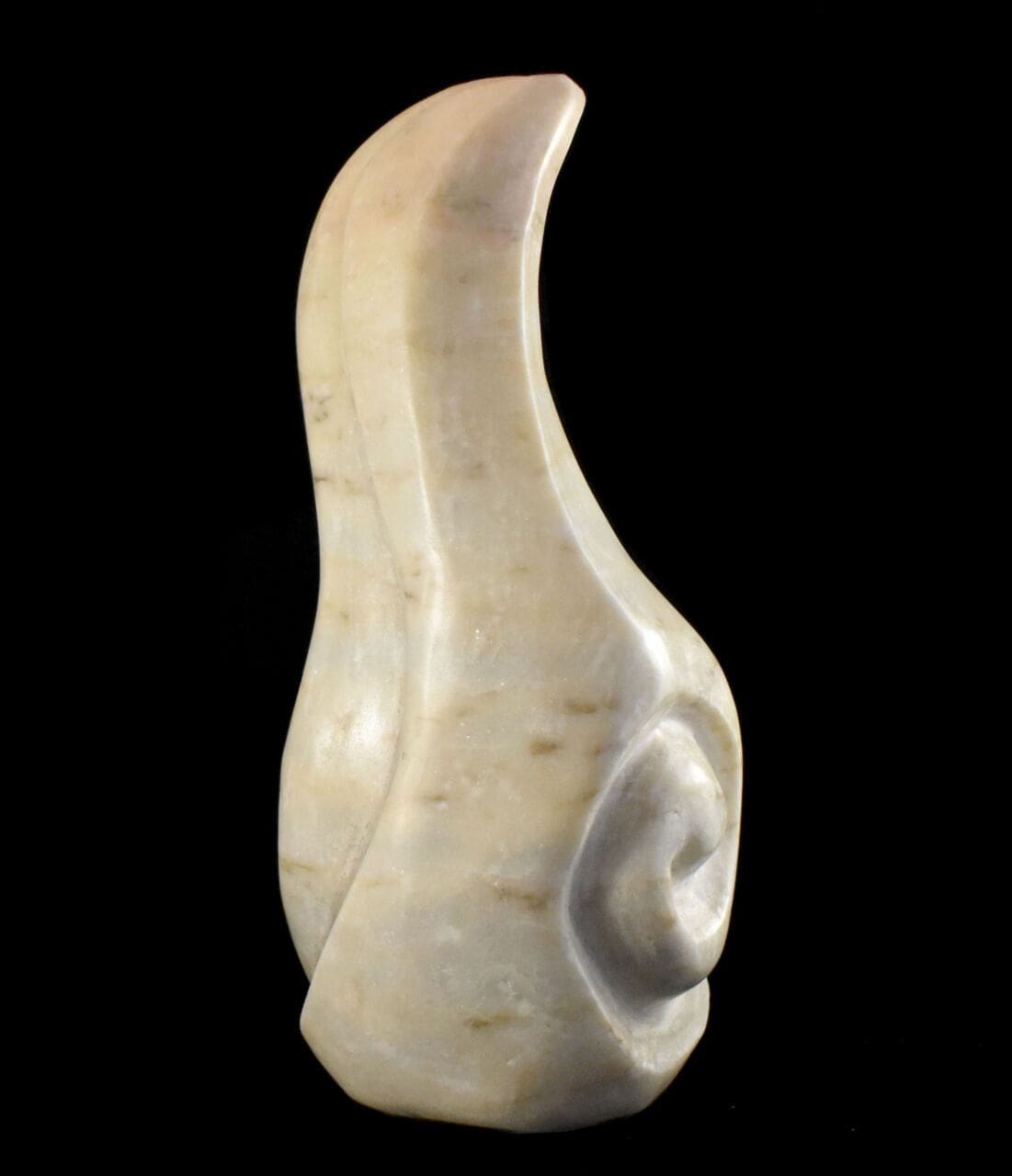 Caramuxo (Small Carved Abstract Shell sculpture) - Image 2