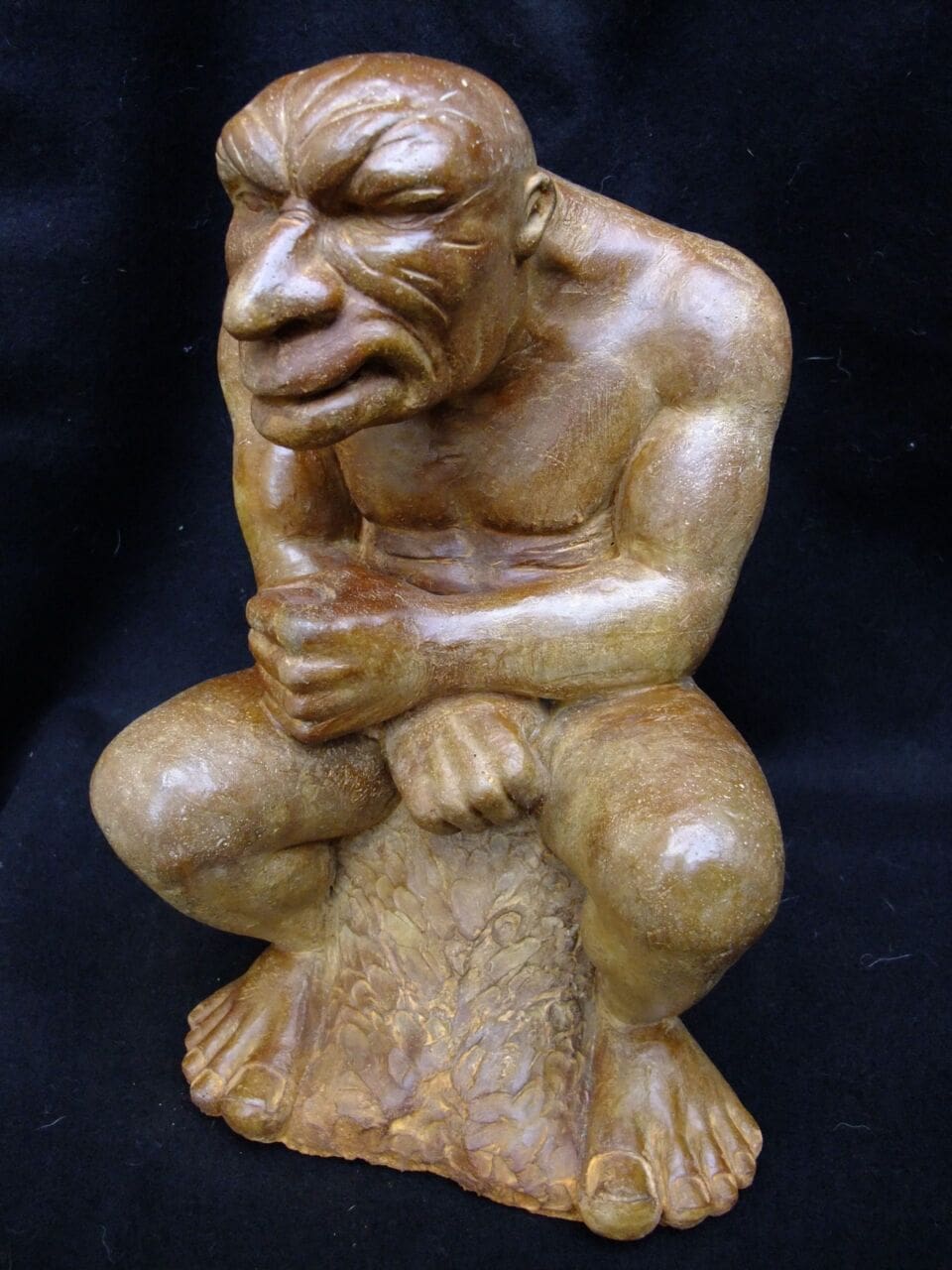 The Thoughtful Troll (Fun Fantasy sculpture) - Image 2