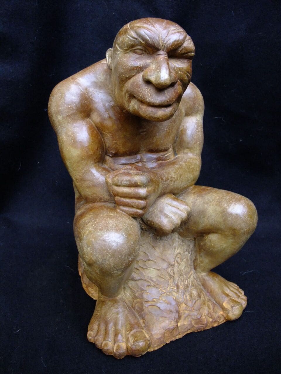 The Thoughtful Troll (Fun Fantasy sculpture) - Image 4