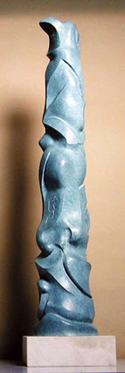 Relative Mysticism (contemporary Small Indoor statuette)