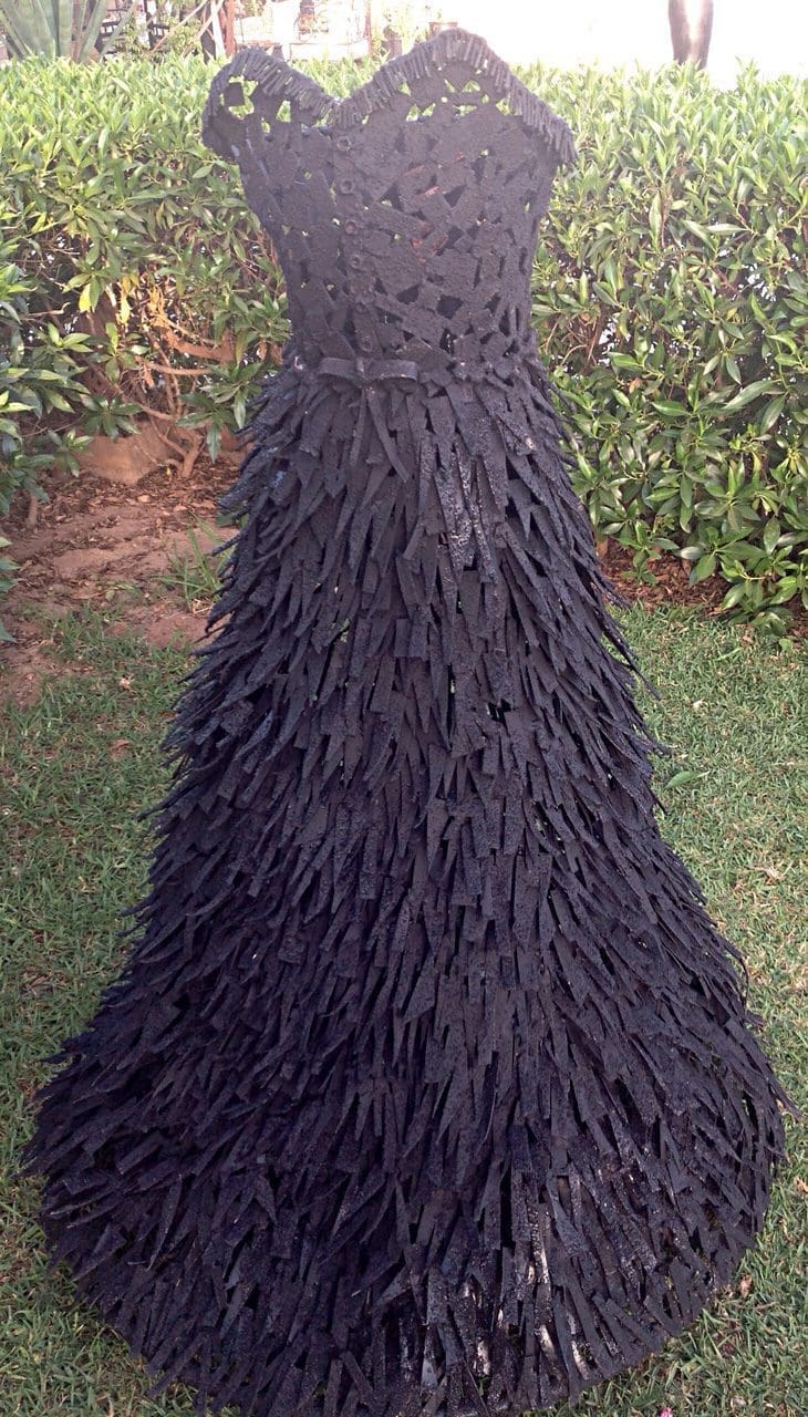 Ball Gown with Ribbon (Empty Dress sculpture) - Image 2