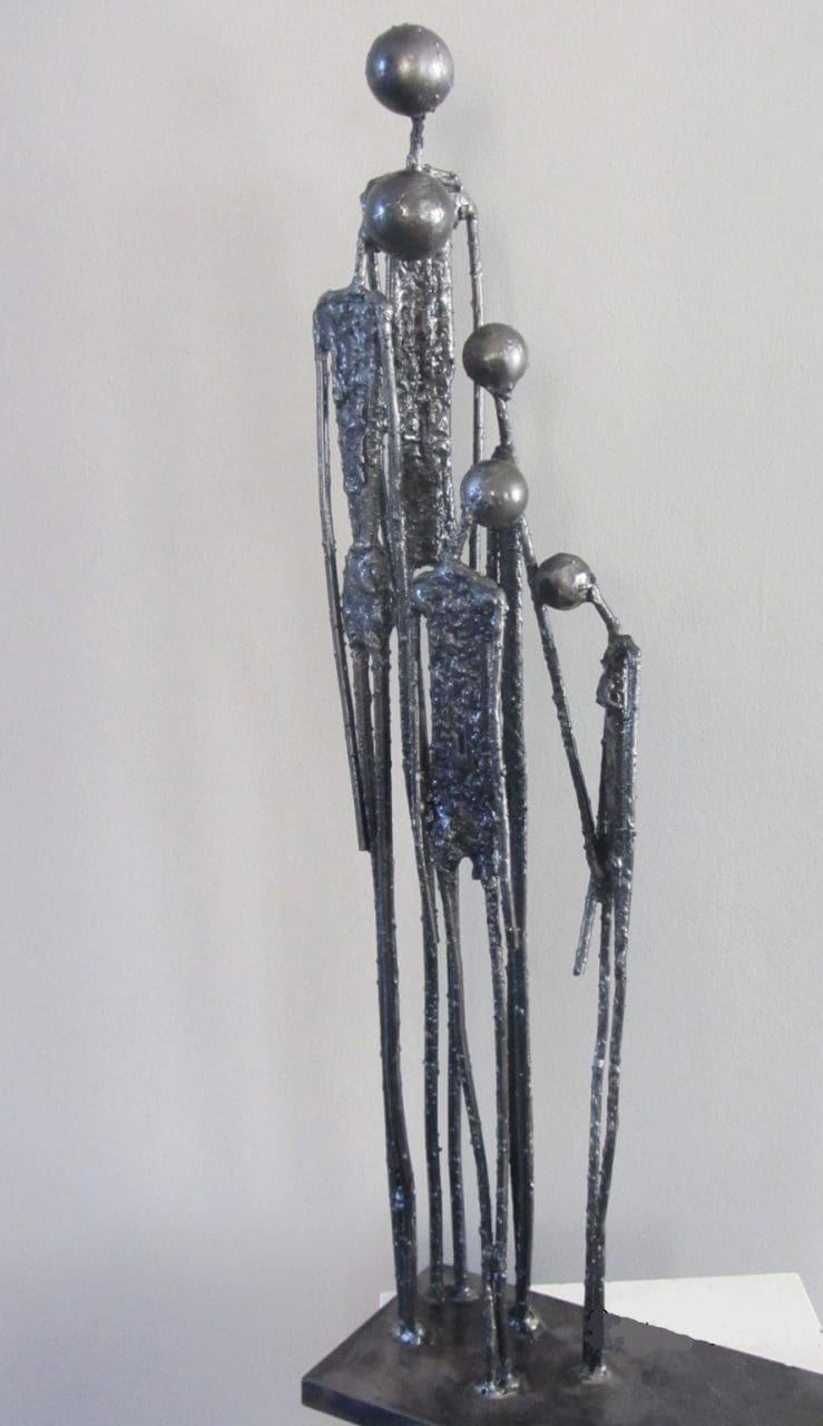 Family group (Little Family Group Abstract statue) - Image 2