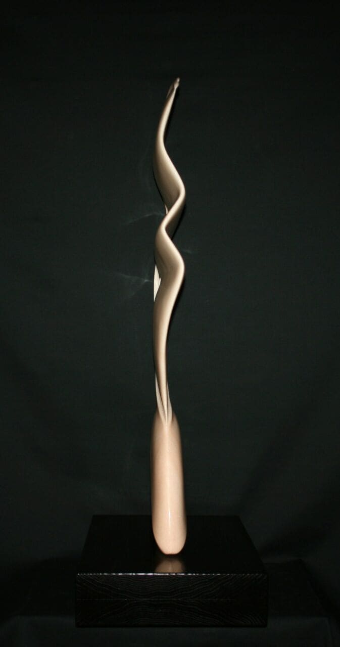 Maple Seed (Carved Stone Translucent Plant statue) - Image 4