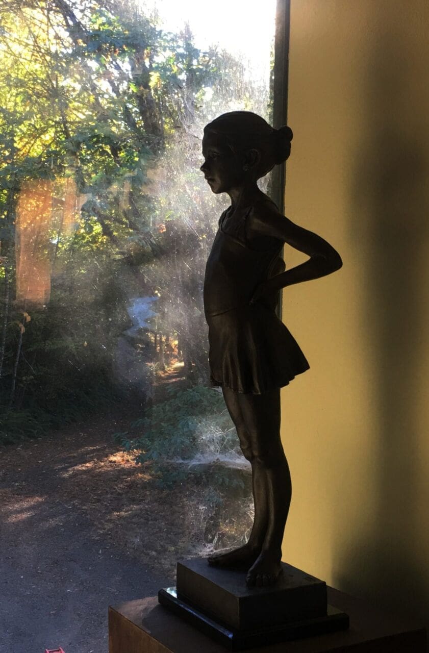 Next in Line (Small Young Girl Ballerina statuette) - Image 5