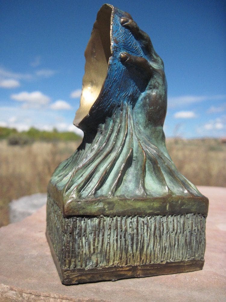 Eros (Bronze Figurative Hand Maquette Sculpture) - Image 2