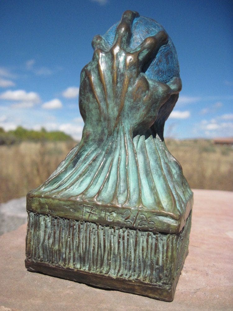 Eros (Bronze Figurative Hand Maquette Sculpture) - Image 3