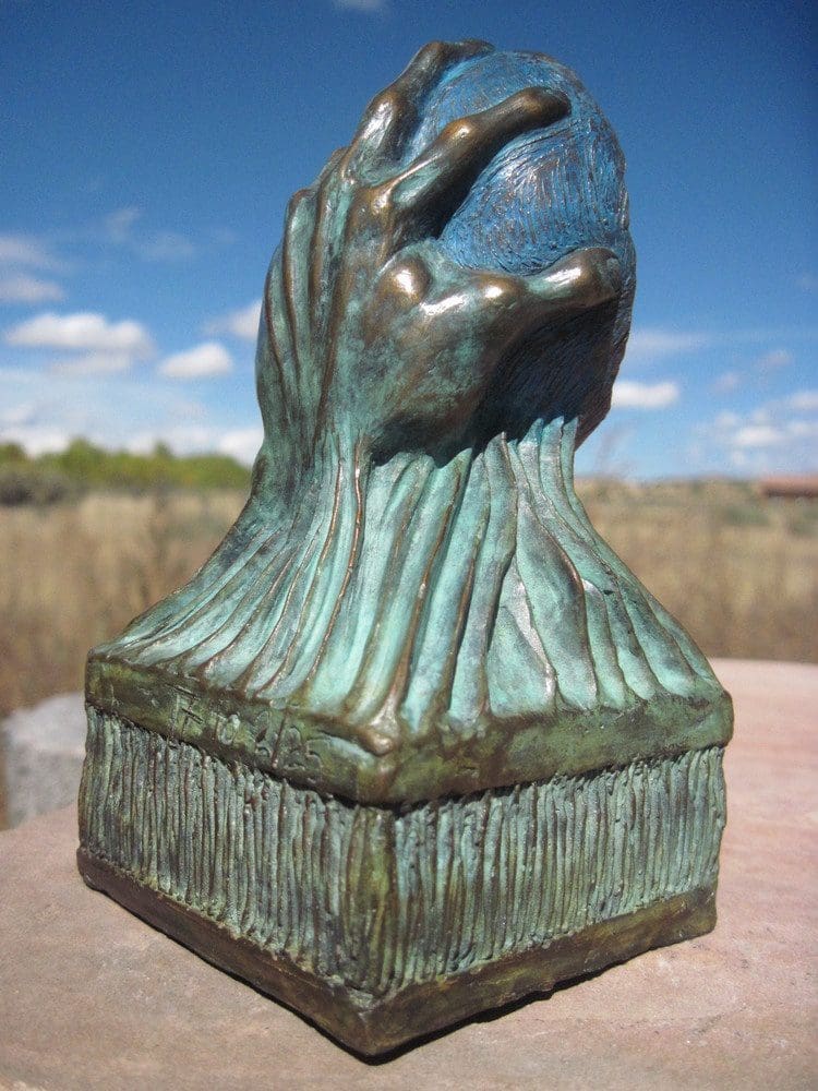 Eros (Bronze Figurative Hand Maquette Sculpture) - Image 4