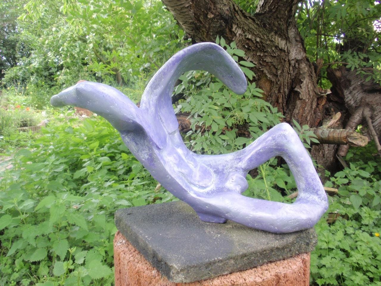 Man in balance? (Nude Male Abstract Torso statue) - Image 2