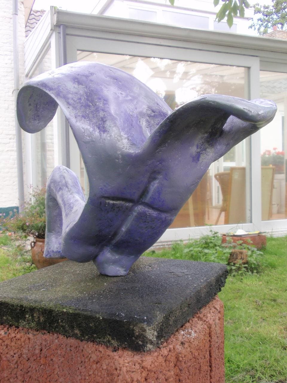 Man in balance? (Nude Male Abstract Torso statue) - Image 4
