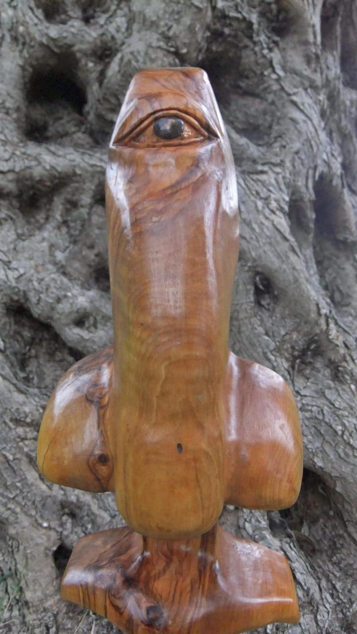 WHO NOSE (Abstract Surreal Carved Nose sculpture) - Image 2