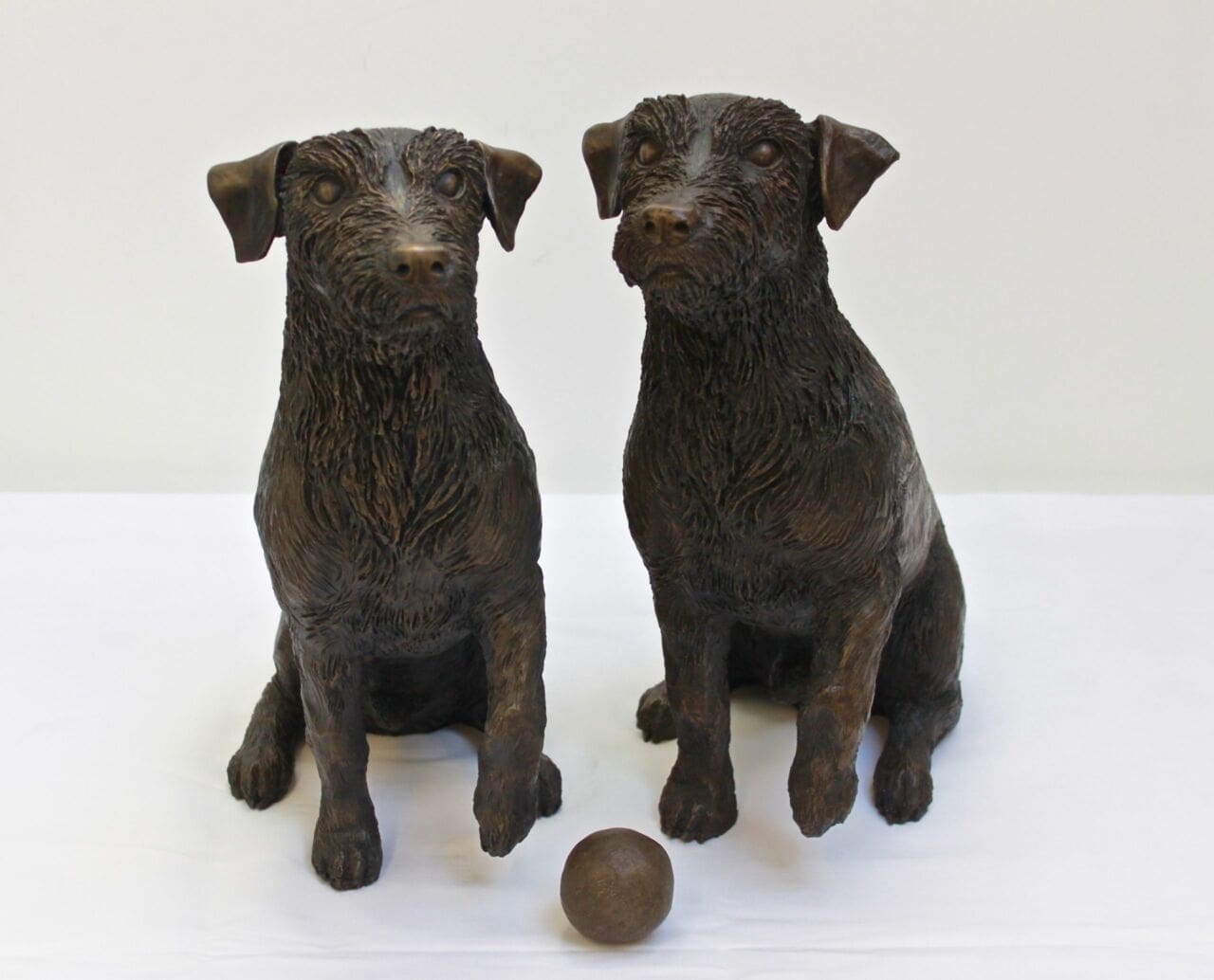Jack R (Jack Russel Terrier Dog Lifesize Sculpture) - Image 2