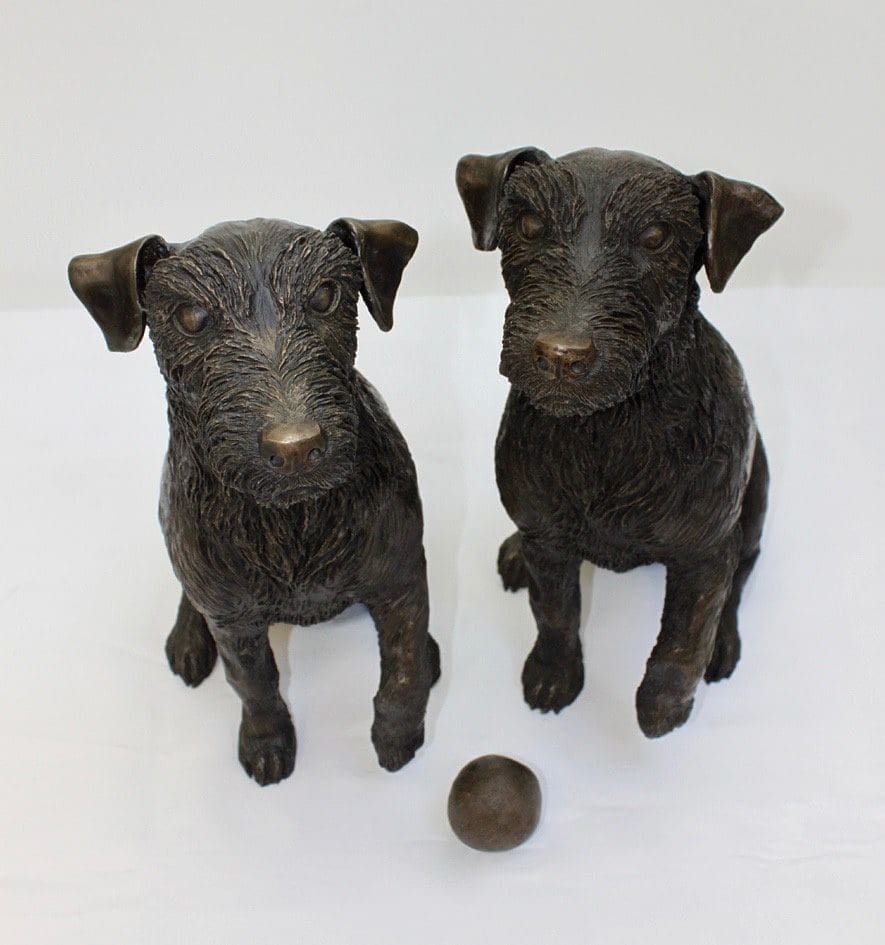 Jack R (Jack Russel Terrier Dog Lifesize Sculpture) - Image 4