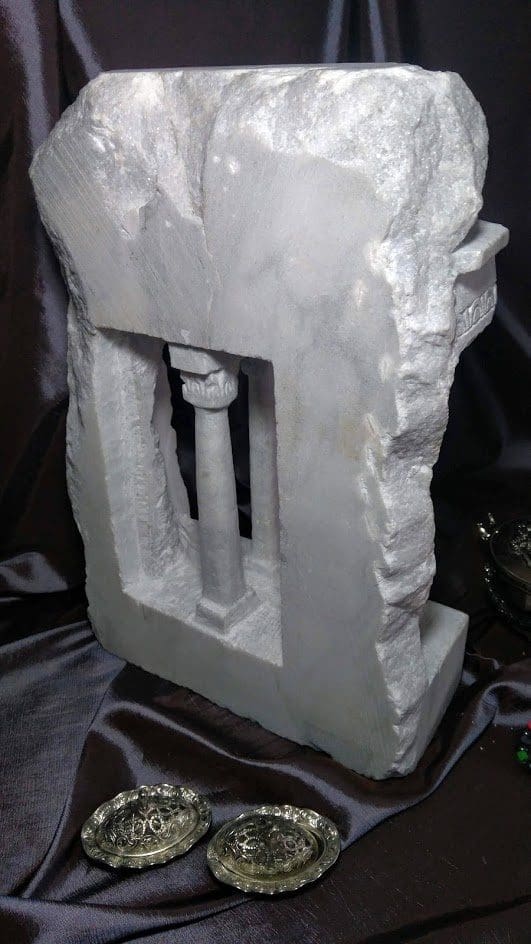 Mythological Glow (Miniature Stone Ancient Palace statue) - Image 3