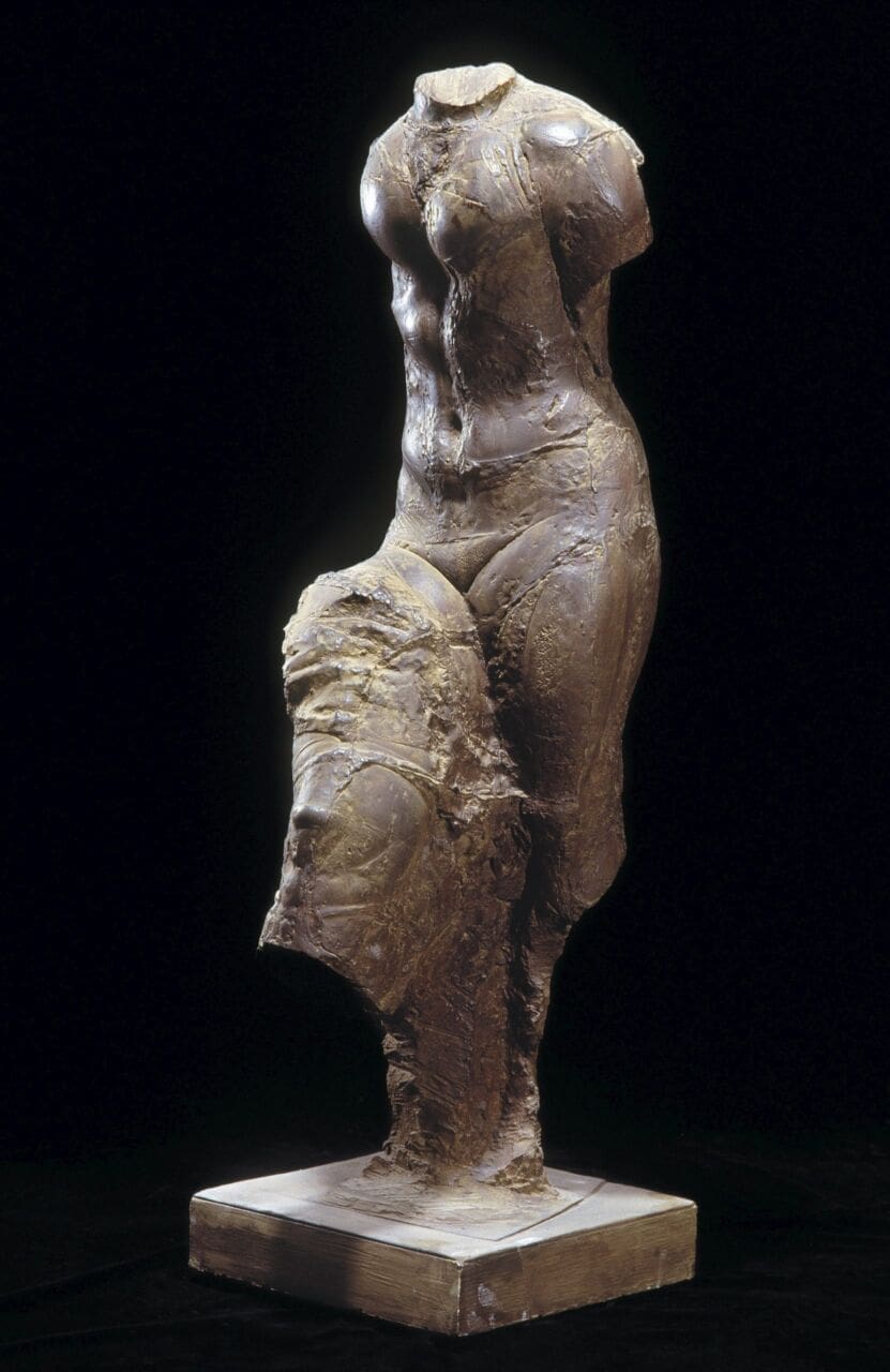 Female Torso (Abstract Female Antique Type sculpture)