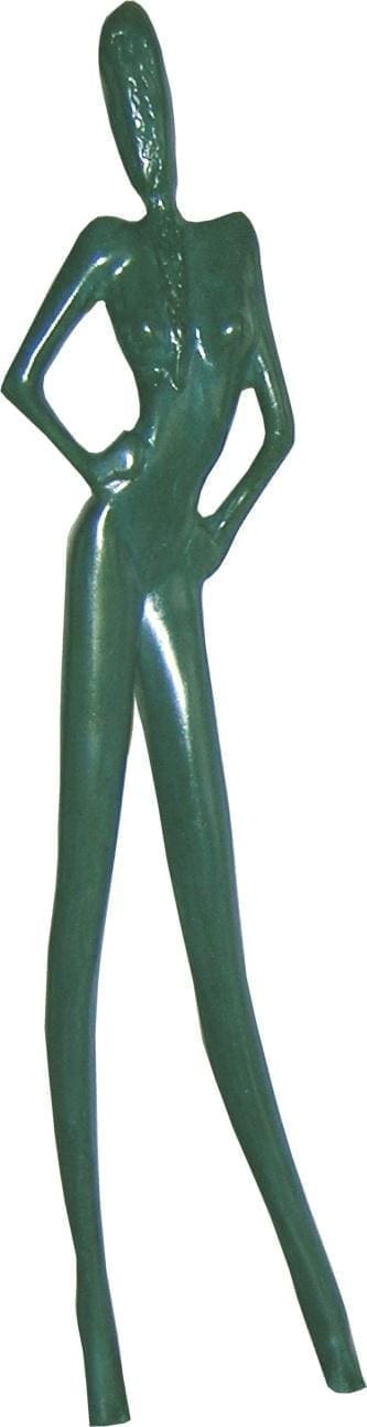Desir Bronze (Modern Abstract Nude Girl statue)