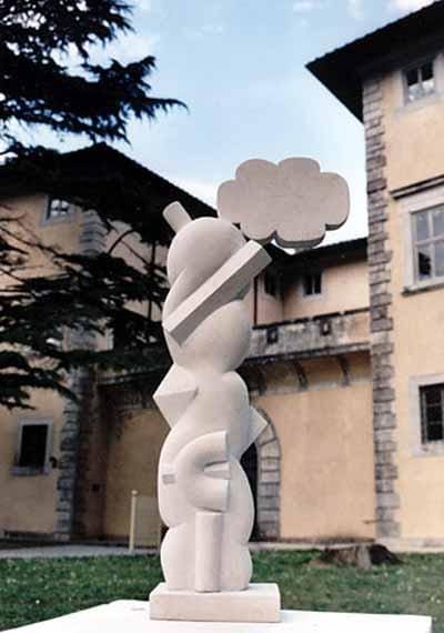 Imagination (Abstract Focal Modern Outdoor statue)