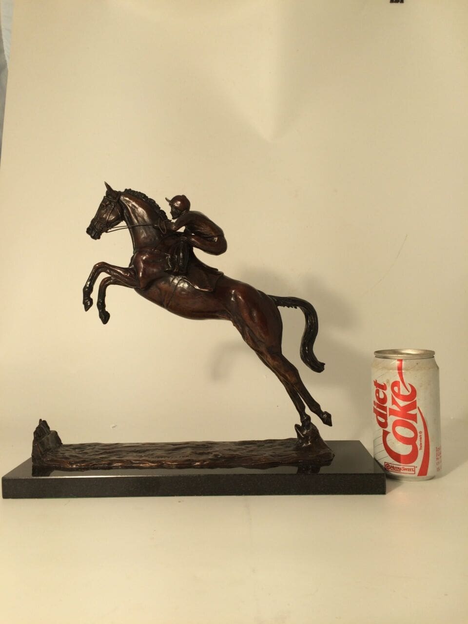 Thistlecrack (Little Bronze Horse Jumping sculpture) - Image 2