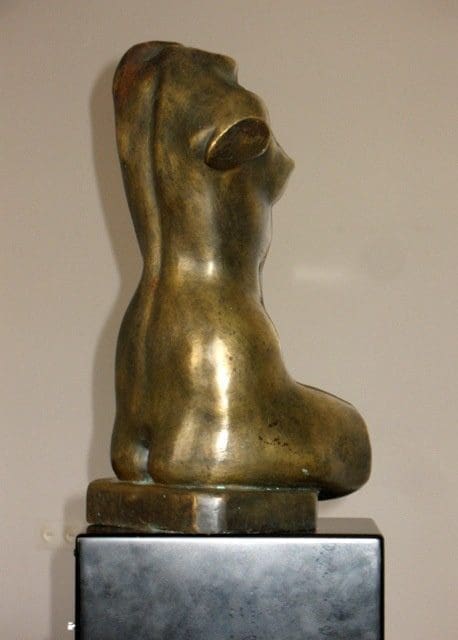 Torso (Bronze Garden Nude Torso sculpture) - Image 3
