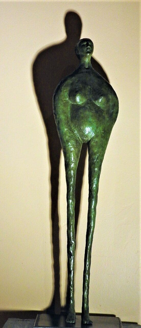 La femme aux longues jambes (Tall Fat Lady statue) - Image 2
