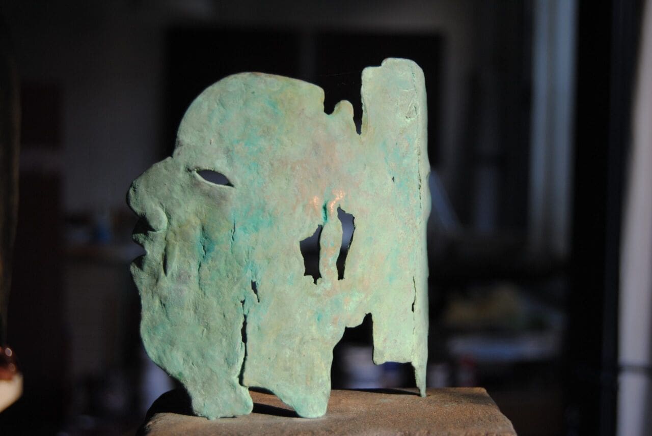 Separation (Contemporary Abstract Face statue) - Image 3