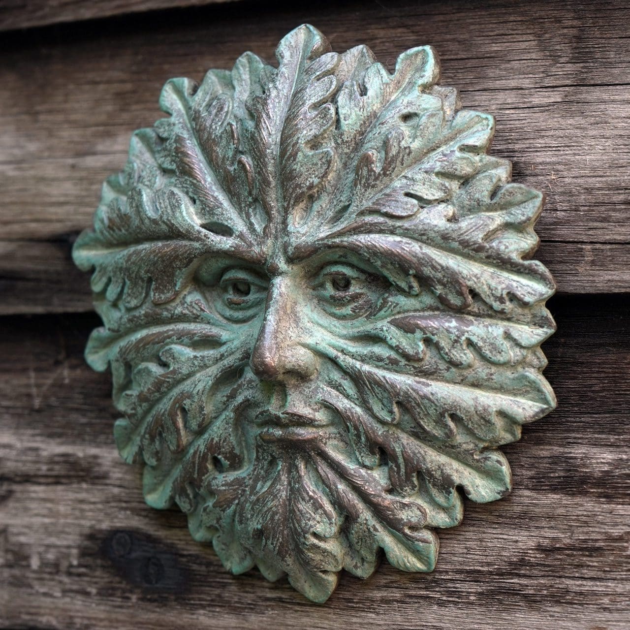 Green Man Miniature (Small Wall Hanging statuette) - Image 2