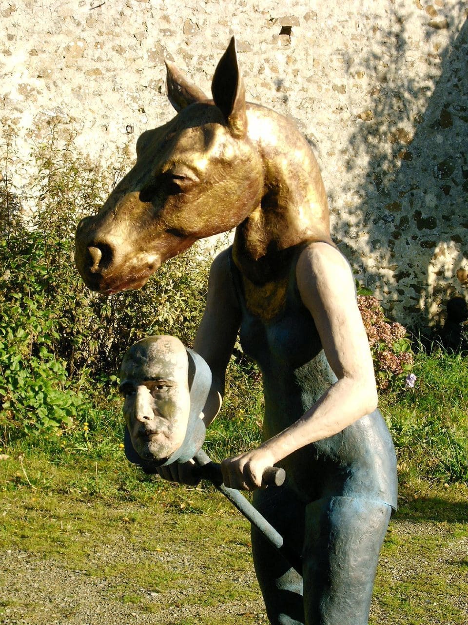 Hobby Horse (Abstract Fun Child`s Toy Horse sculpture) - Image 2