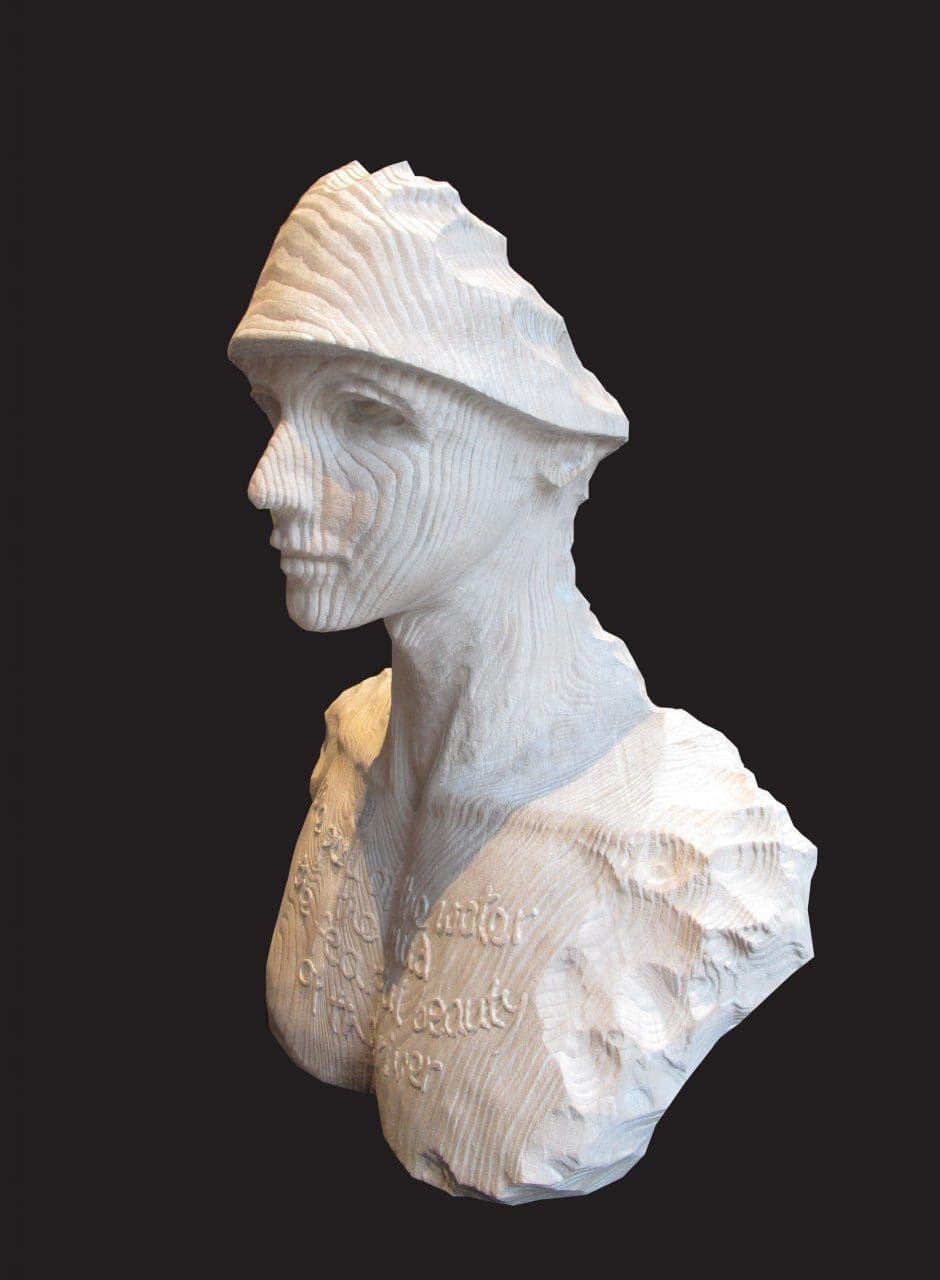 The Boatman (Carved Wood Larger than Life Male statue) - Image 5