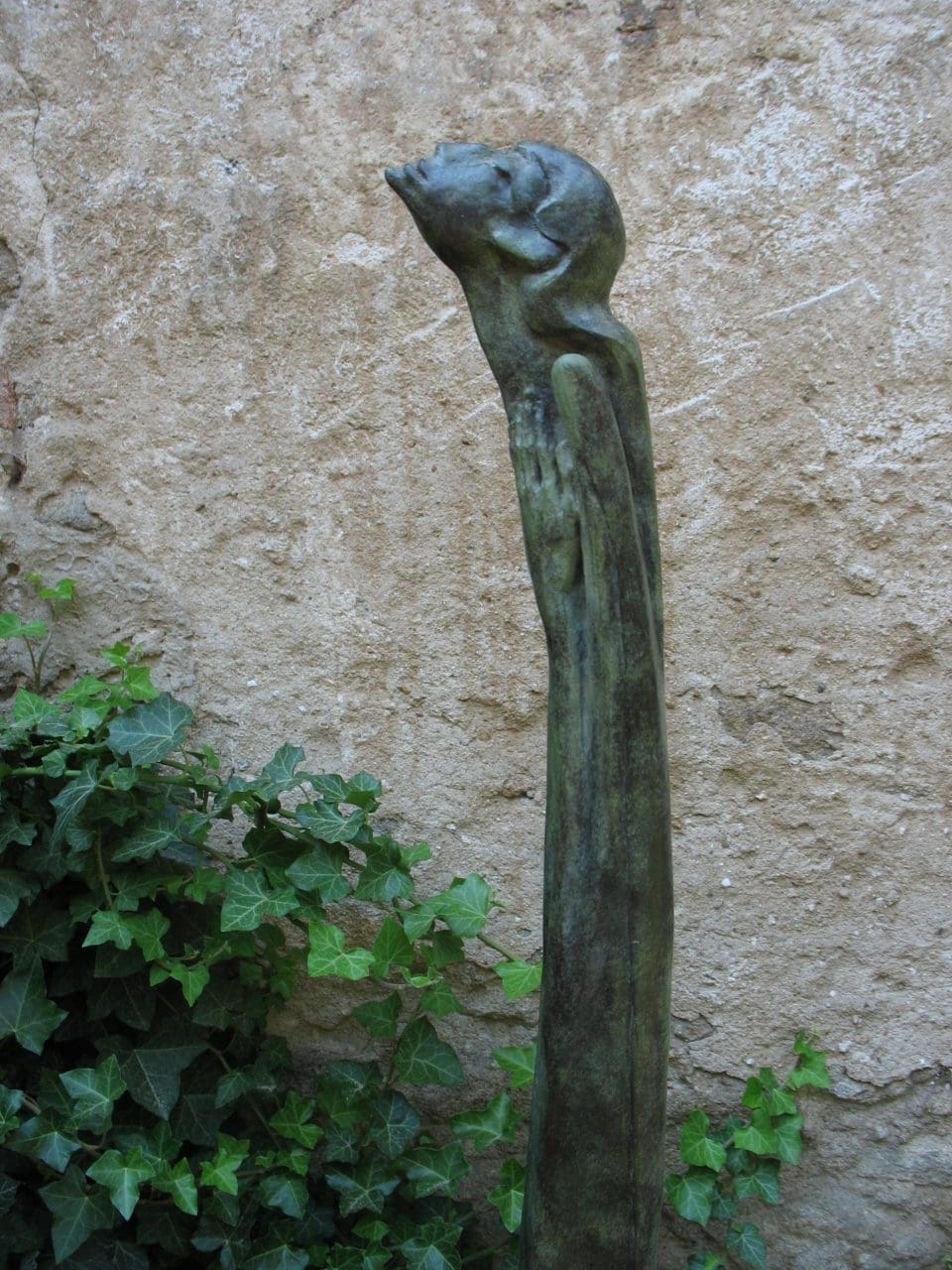 Astronomer (Abstract Star Gazer Bronze Stylised sculpture)