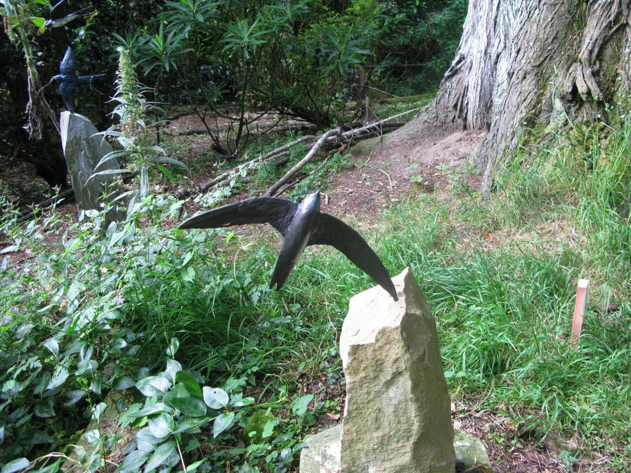 Swift Flight (Swooping Soaring Flying Swift Bird statue) - Image 5