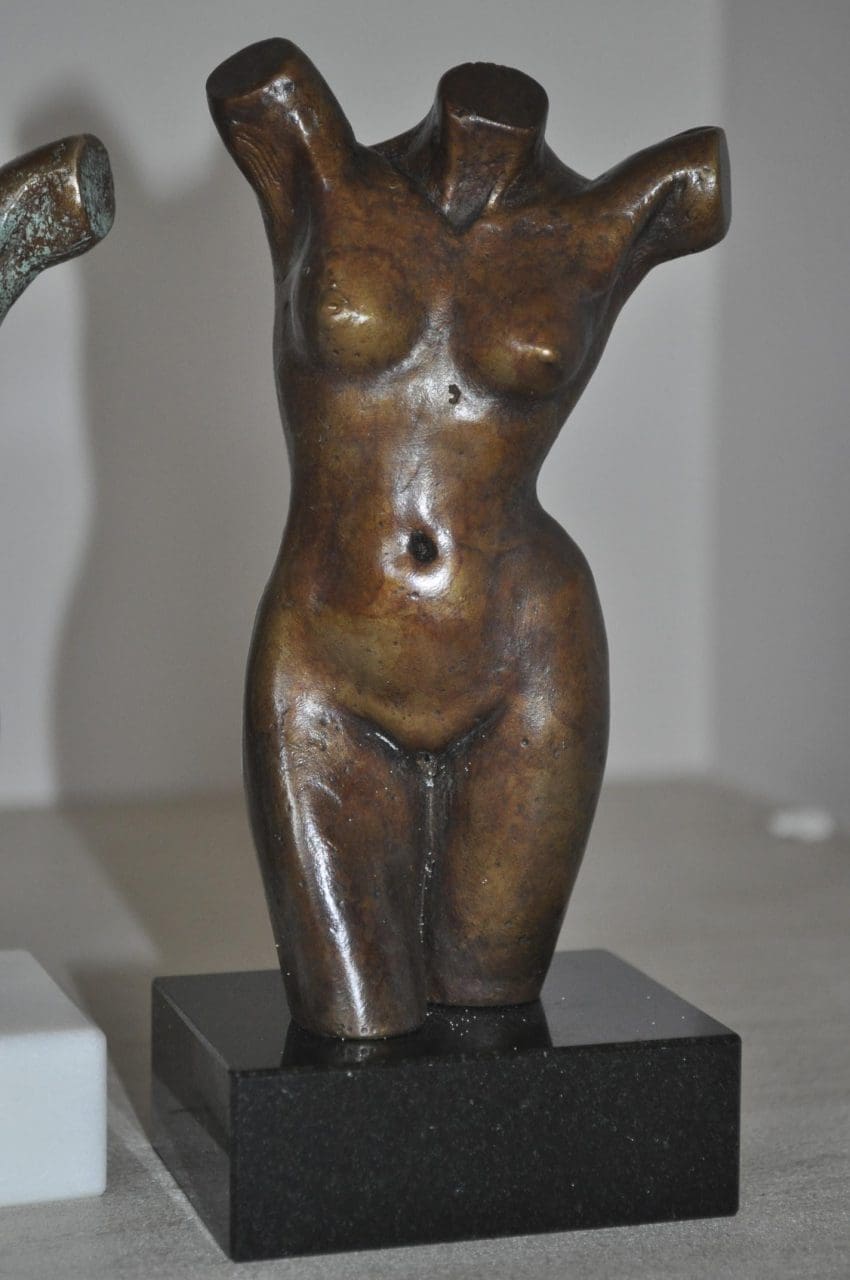 Torso (Little Nude Women Lady Bronze Torso sculpture) - Image 2