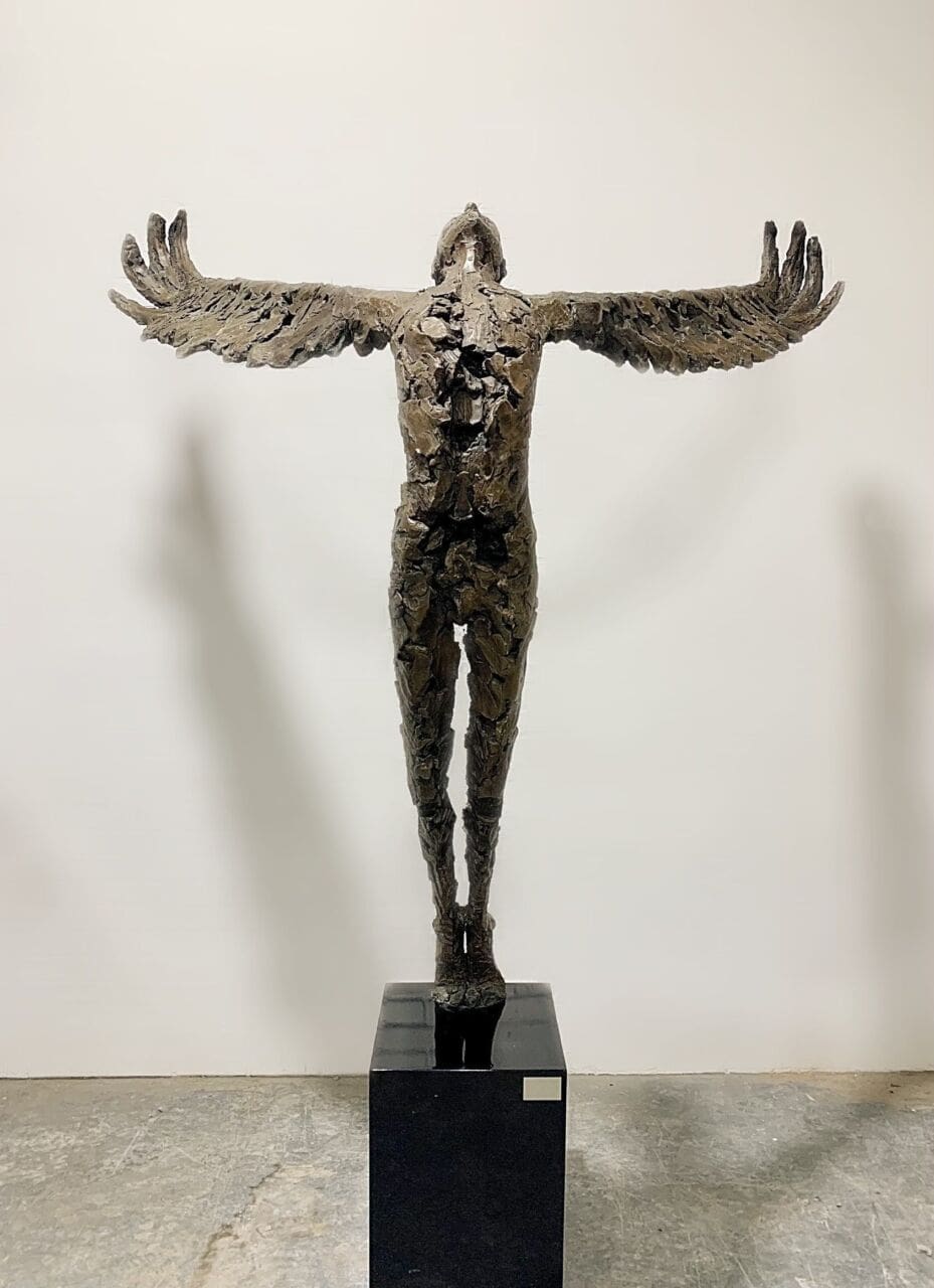ANGEL (life size Contemporary Guardian Garden statue)