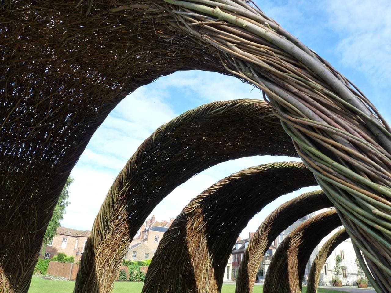 Coronation Arch (Giant Woven Willow Arch sculpture) - Image 2