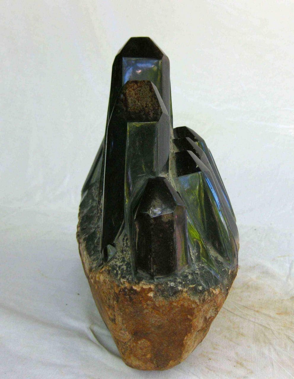 Black Quartz (Carved Quartz Abstract statues) - Image 3