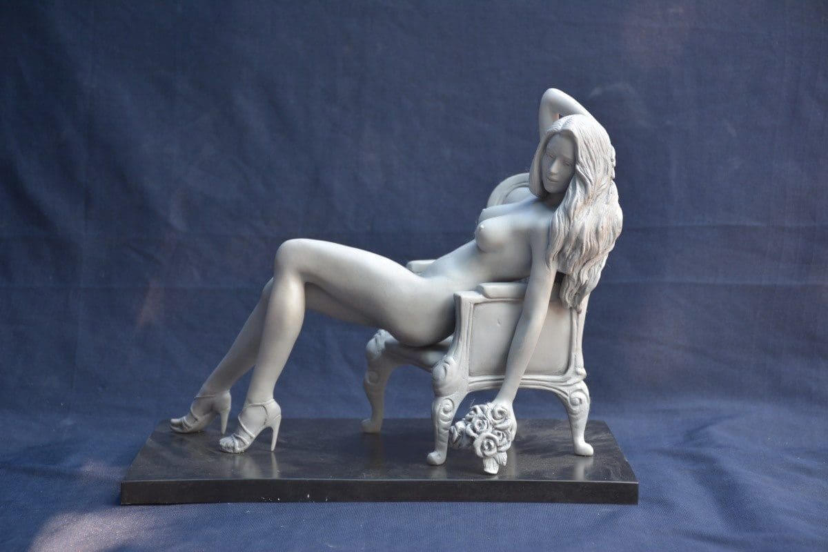 Rosemary (Sexy Nude Girl Bronze statue) - Image 2