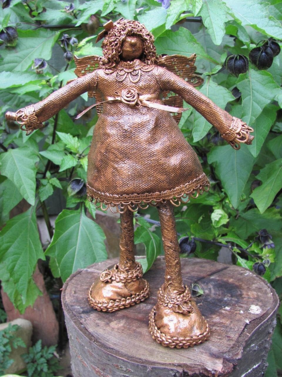 Carfina (recycled materials faerie)
