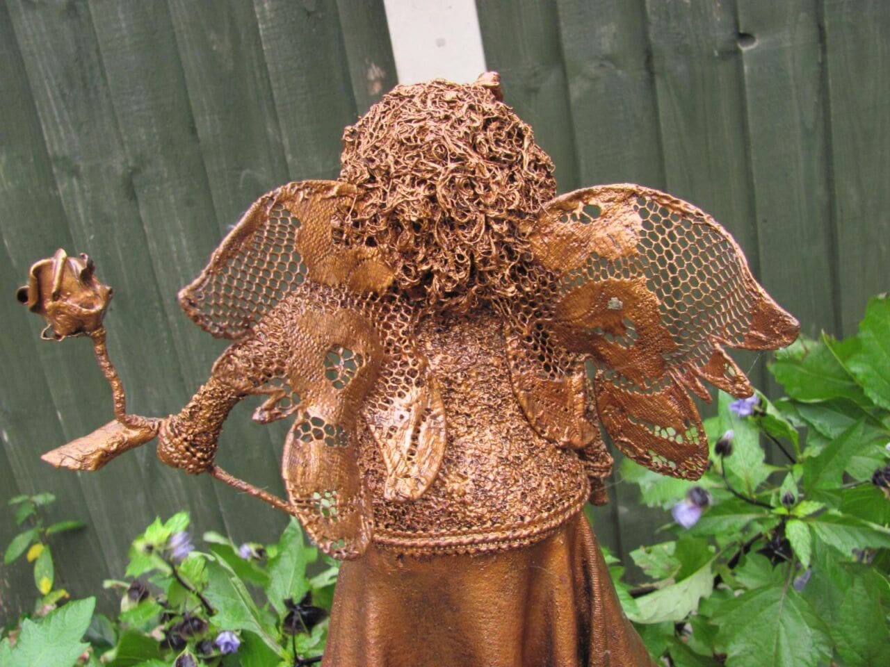 Chama tall standing faerie holding a rose - Image 3