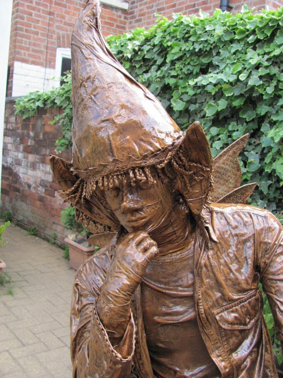 Oberon life size the thinker pixie - Image 3