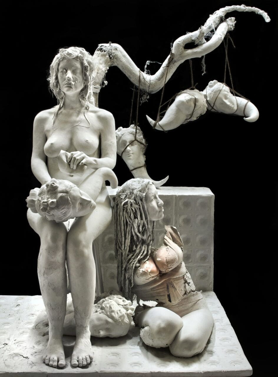 Memory Tree (Symbolic life size Nude Females statue) - Image 2