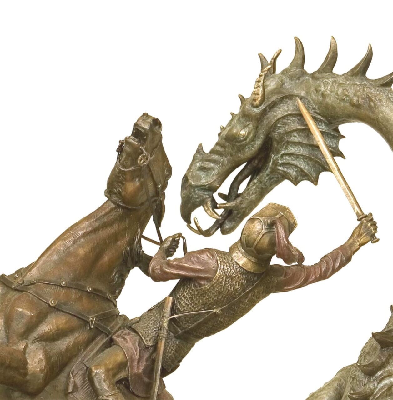 Legend (Small St George Dragon Horse statue) - Image 5